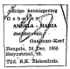 Geboorte Angela Maria Gaalman
