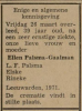 Overlijdensbericht El Gaalman